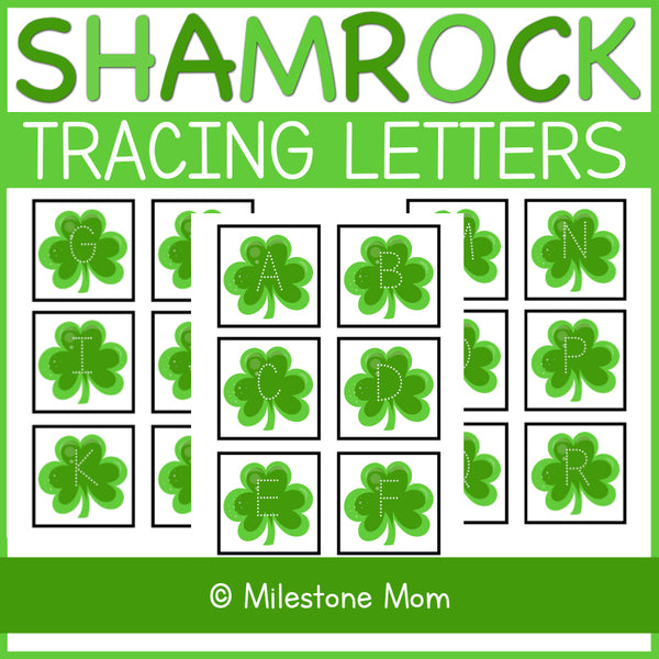 Shamrock Tracing Letters