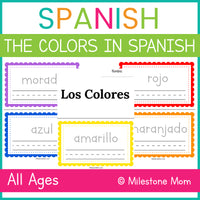 Learn the Colors in Spanish Booklet