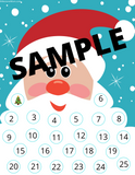 Cotton Ball Countdown to Christmas!!