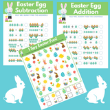 Easter Math Worksheets