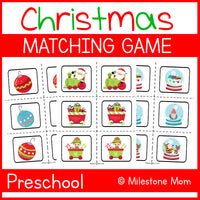 Christmas Matching Game