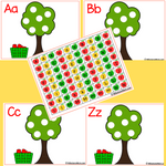 Apple Tree A-Z Letter Matching