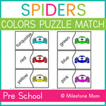 Spiders Color Matching Puzzle