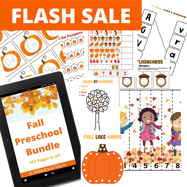 Fall Preschool Bundle - 157 Pages!